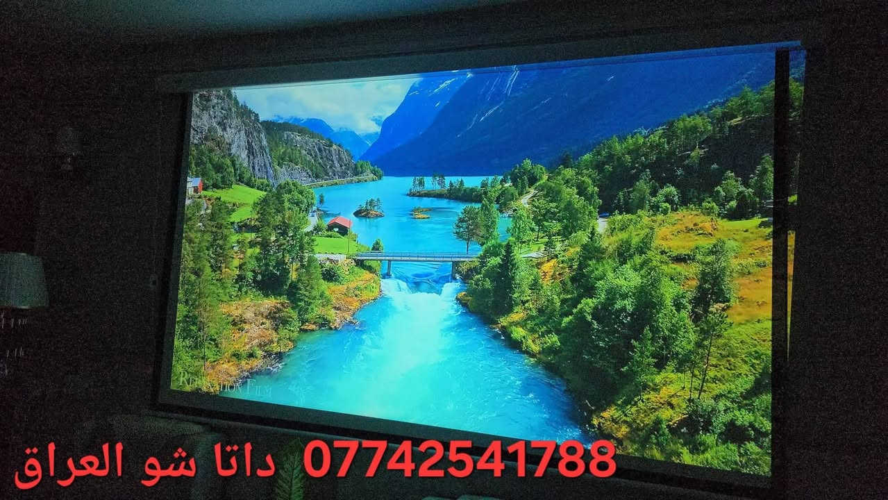 ✨️اخوان عرض خرافي عوف ✨️الشاشه وخذ داتا شو
✨️ حجم ٤ متر صوره خرافيه 
جهاز داتا شو نظام اندرويد رسمي يعرض حجم كبير يشغل سينمانا وسوق بلي تطبيقات سنويه هديه مع الجهاز يفتح باقات كاس العالم وافلام ورياضه اكثر من ٢٠ الف فلم ومسلسل 
دقه 4k 

كل هذا ١٤٠ الف توصيل مجاني مع ستاند هديه 

✨️للحجز والاستفسار 

☎️     ***********

