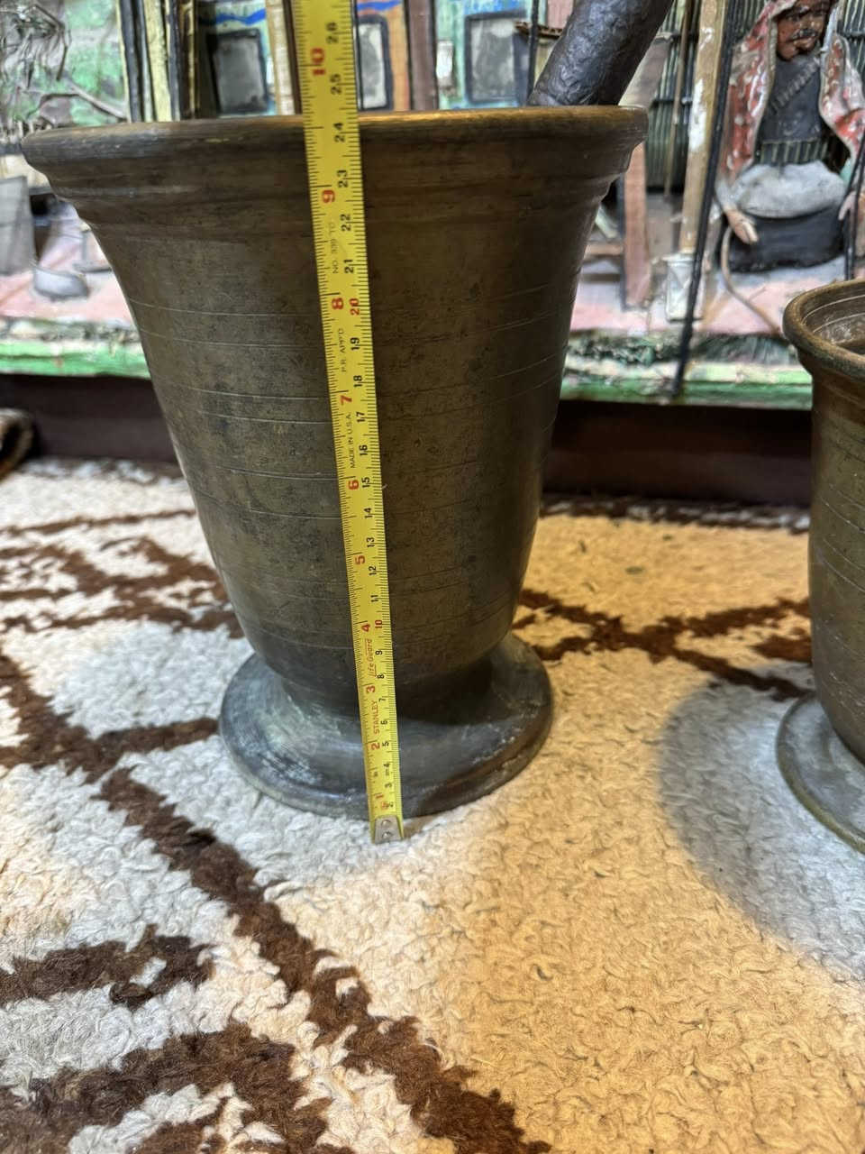 هاون عملاق ٢٤ سم 
هاون بغدادي ١٨ سم 
***********
