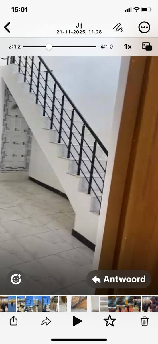 السلام عليكم
بيت للايجار بناء كامل ١٠٠ متر طابق ثاني جديد وكامل صحيات وماطور ماء أسألة وماء بئر وسخان البيت مفصول بالكامل عن الطابق الارضي من كهرباء وماء البعيثة شارع صيدلية السنبلة الاتصال على الرقم *********** احمد ابو زيد
