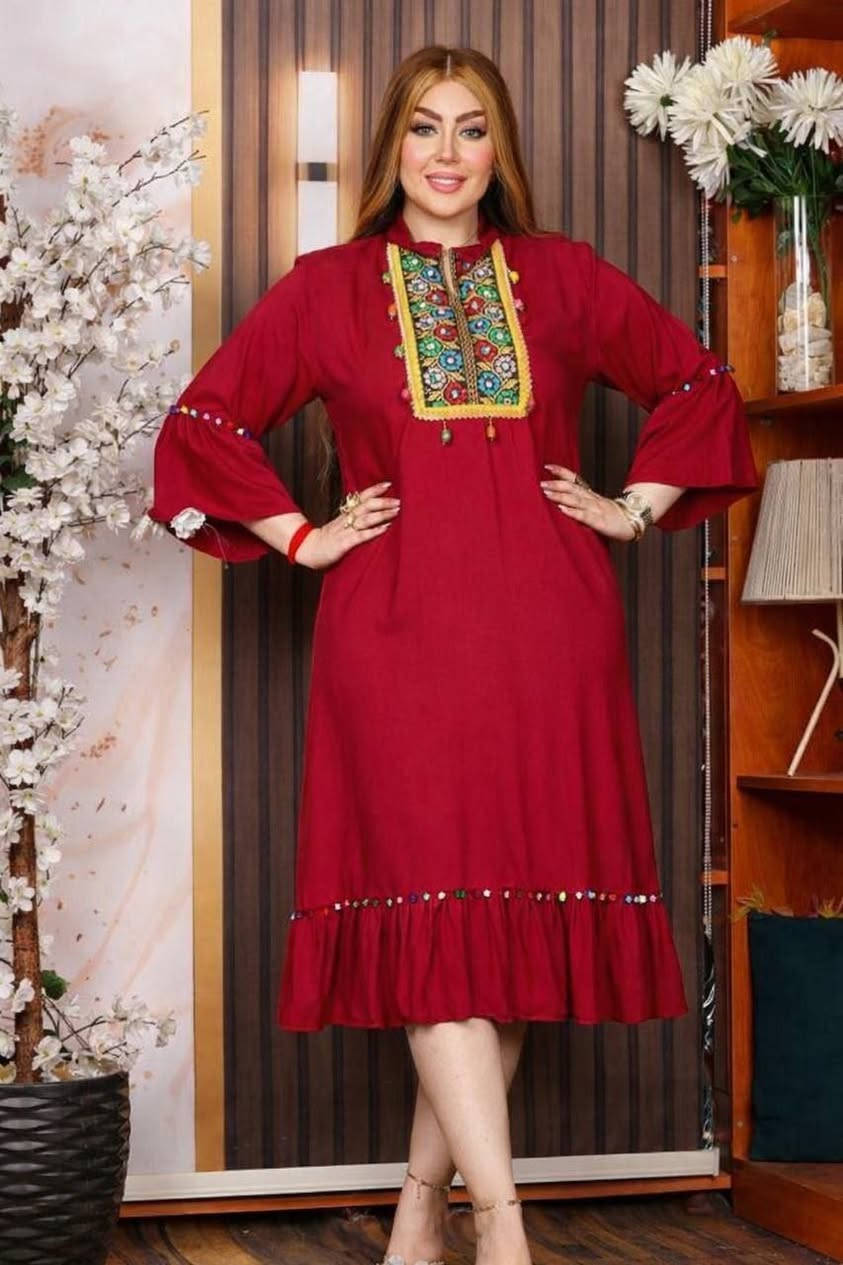 يا الله يا رزاق 🙏🌛
لاننا بنقدر جمالك😍
لازم تبقي مميزه باحلي اطلاله🥰رمضان يجمعنا 💬🌙

تفاصيل الموديل 
الموديل شانيل بكاالوش واسع جداً 😍 
تلبيس مريح جدا ً♥️👍

الخامه
قطن مراسي الاهرام الأصليه👌♥️
الخامه معالجه ضد الانكماش👌
الخامه ممتازه♥️

التطريز 
تطريز سيناوى متطعم بشريط هندي وايضاً متطعم بهاند ميد علي الصدر والكم والديل😍

المقاسات 1/2
تلبيس من 65 الى 120 ك
سعر الدرزن 149 الف فقط
@BAREK_Al_AMAL


**إذا كنت صاحب هذا الإعلان وتريد حذفه لأي سبب، رجاءا أرسل رسالة إلى الدعم الفني**