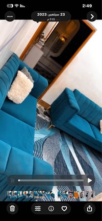 مرتبة اسفنج ٢×٢ • ثلاجة كبيرة • ٣ طبلات