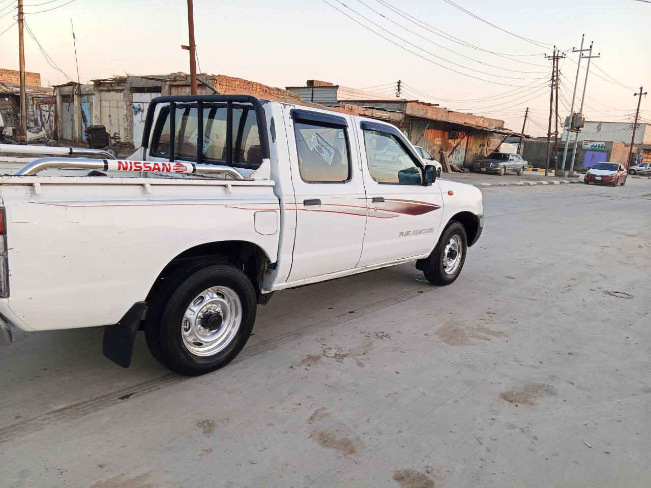 للبيع نيسان موديل 2008
(مزاد الداخلية )سيارة جاهزة گير محرك حدادة تايرات كهربايات  دوشمة السعر 75 وبيه مجال المكان ذي قار الرفاعي ***********
