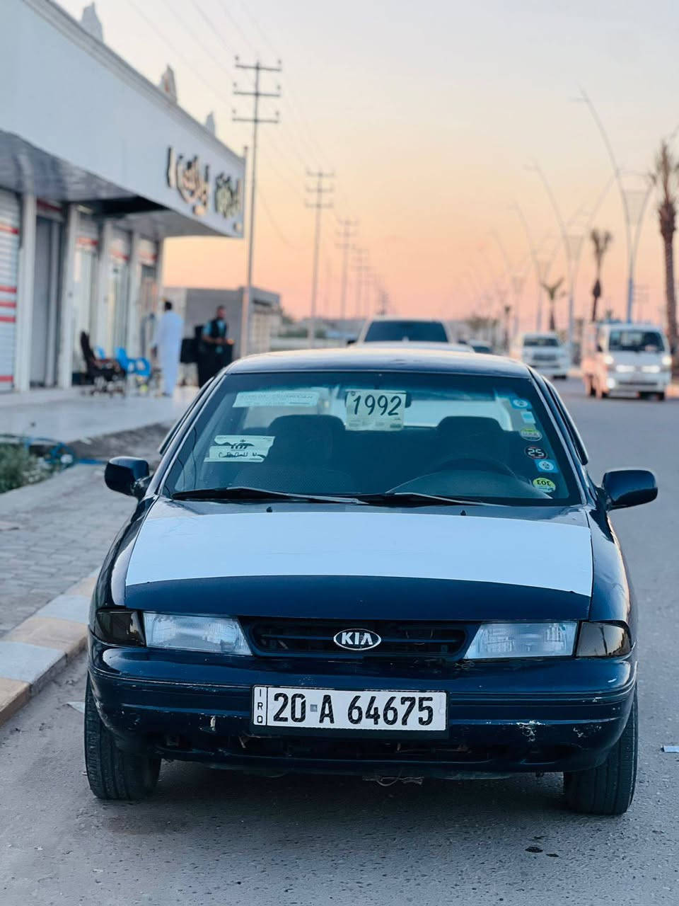 السلام عليكم
كيه سيفيه للبيع 
موديل 1993
كير محرك شرط 
صدر تخم تاير جديد 
سنويه لغايه 2029
تحويل مباشر 
مكان السياره تكريت 
الاستفسار الاتصال ع الرقم ***********
