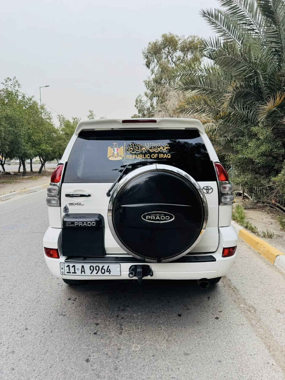 السلام عليكم
بيع او مراوس
برادو خليجي 2008
محرك كير تبريد نضافه 100%
3قطع تبريد 7راكب شاشه لكزز كير اوتماتيك 
دواخل جدد لوك سياره جديده بيها مكانات صبغ بدون دواخل اثر تقشير
كهربائيات جديده صدر امامي خلفي جديد
تخم تاير جديد سياره جاهزه من كلشي تراي زيرو شرط احلا من الصور
رقم بغداد مميز بسمي 

السعر.130وبيها مجال 
***********مكاني بغداد
