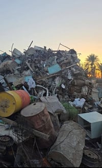 نشتري سكراب • حديد خفيف ثقيل • تكريت