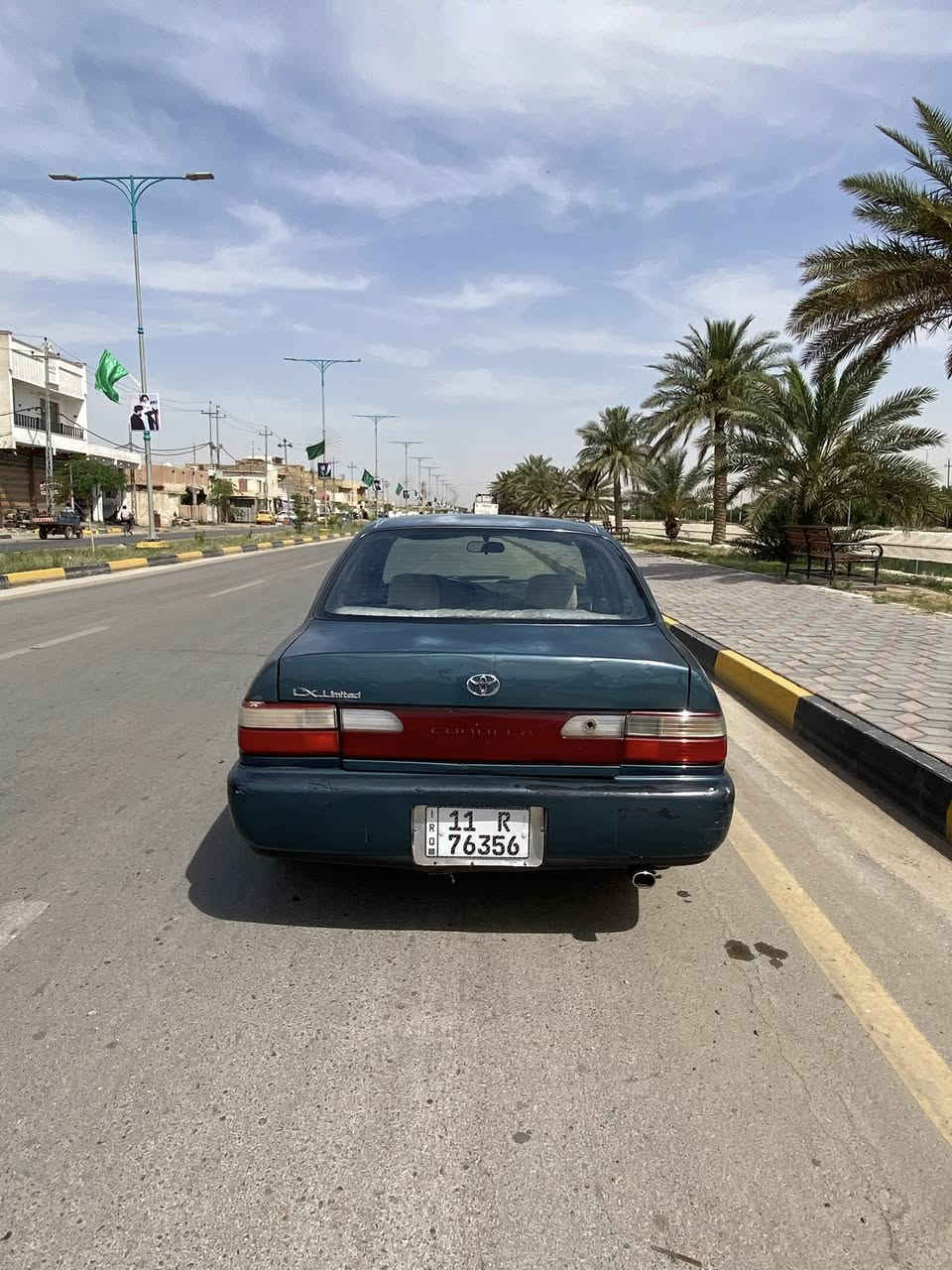 كورولا محورة 1993
📌 رقم بغداد جديد
📌 هزة وسنوية جديدة
📌 السيارة بأسمي ، تحويل مباشر 

✅ مكينة وكير بحالة جيدة
لا نضوح ولا تنقيص
✅ حدادية جيدة
✅ سيارة ترايها حلو
✅ جاردة بدون صبغ

الملاحظات:
🔹 الباور ينضح دهن
🔹 التبريد يحتاج تصليح
🔹 الضرر ضربة بجاملغ الخلفي وباب مبدل فقط 

📍 واسط - الكوت - الكفاءات

💵 السعر:45 ورقة قابل للتفاوض

📞 ***********
