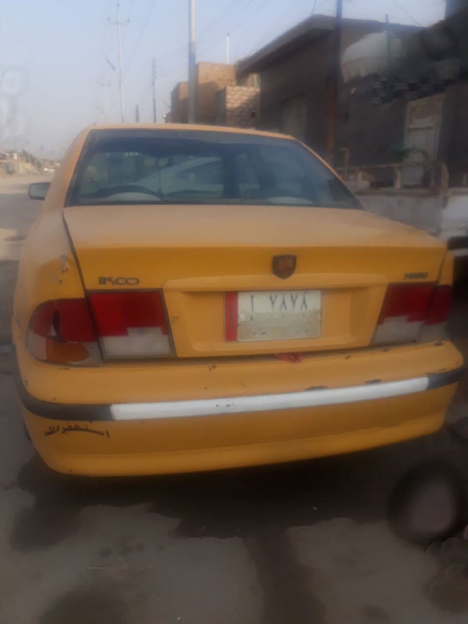 السلام علیکم سمنت موديل ١١ رقم كربلاء سيارة جاهزة كير ومكينه بلاد وجدد سيارة كلها شغالة ما ناقصها بس بطاين البيبان سعرها ١٢ موجوده بالناصرية ابيعها دون راعي ما اندل راعيها وهذا رقمي ***********
