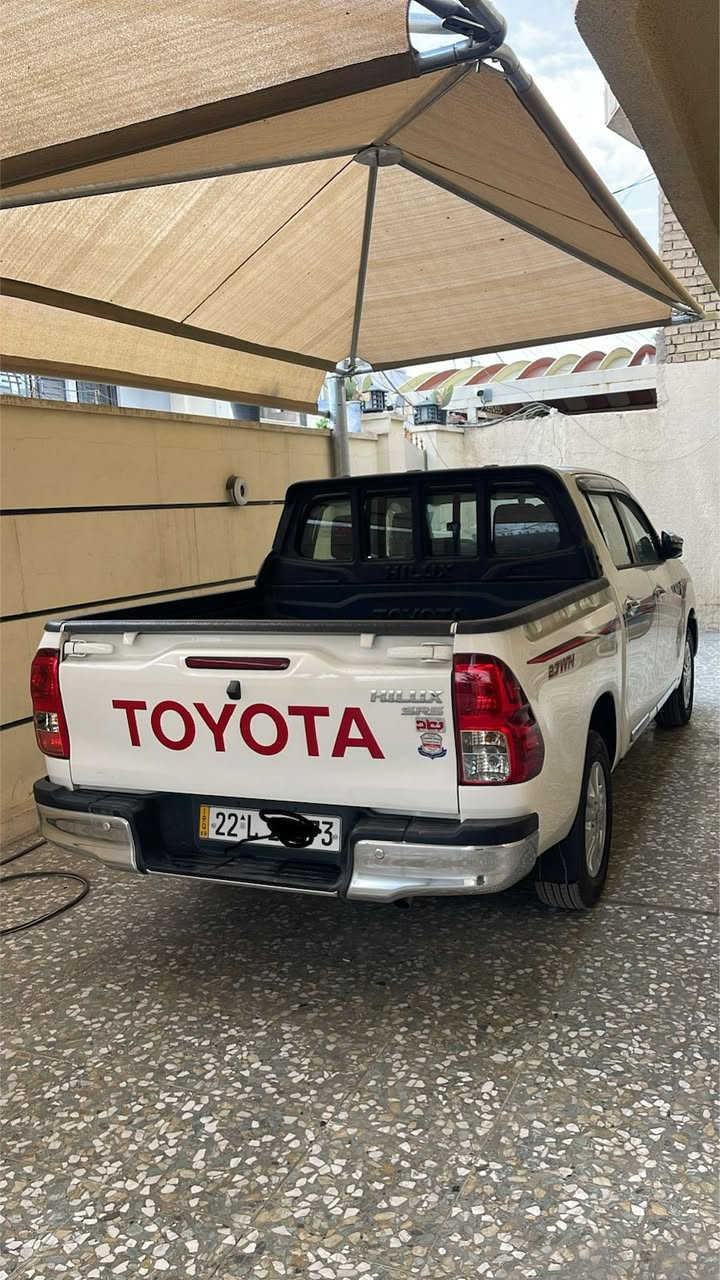 سلام عليكم 
تيوتا هايلوكس ٢٠٢٥ 
زيرو 
ساز 
بأسم شركه
السعر ٣٢٥ وبي مجال  
العنوان بغداد المشتل 
للاستفسار ‭ ***********
