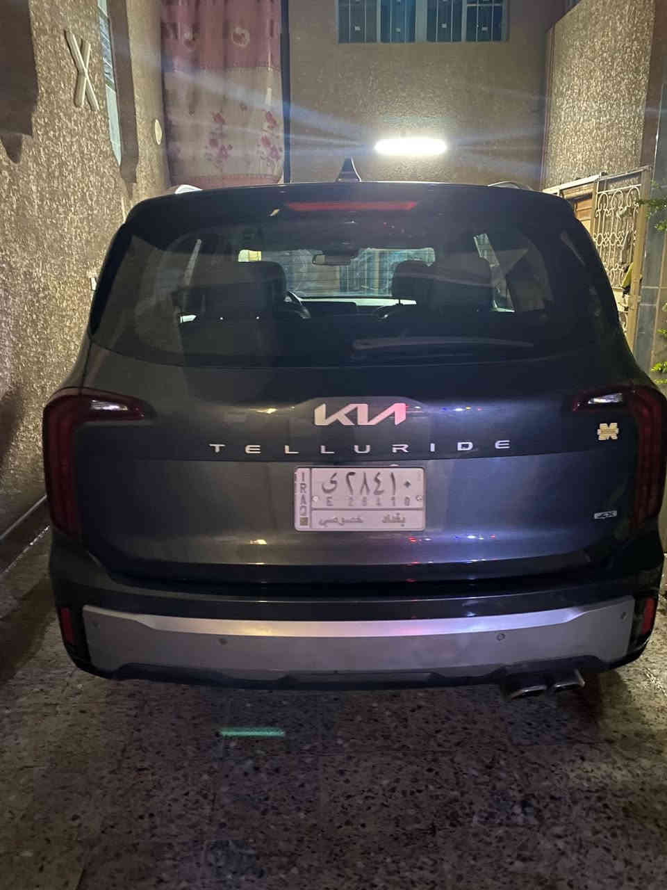 سلام عليكم
كيا تلورايد موديل2023  موصفات S

كراسي جلد منفصل VIP
كراسي تدفئه
توقف ذاتي 
ستيرن رجاج
5 وضعيات قياده 
رادار امامي 
رادار خلفي 
شحن لاسلكي 
حساس امطار 
بصمه
تحكم على المنحدرات 
لايت لد برتقالي 
تشغيل عن بعد 
كامره خلفيه
اتصل على رقم موجود تعرف سعر***********
