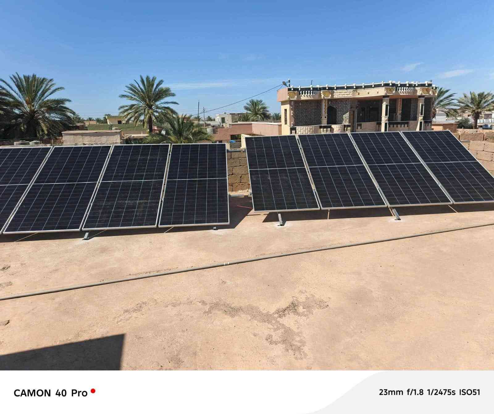 يسر شركة الرجا للطاقة الشمسية أن تشارككم أحدث إنجازاتها، حيث تمكنا بفضل الله من تنصيب ثلاث منظومات شمسية بأحجام مختلفة في #الزوية. هذه المنظومات تم اختيارها من ماركة فلستي العالمية لضمان أعلى كفاءة واستمرارية. هل ترغبون في معرفة المزيد عن حلول الطاقة الشمسية لمنزلكم؟ تواصلوا معنا الآن."
العنوان صلاح الدين /بيجي/قرية المسحك

‭***********‬
‭***********‬
‭***********‬
‭***********‬
