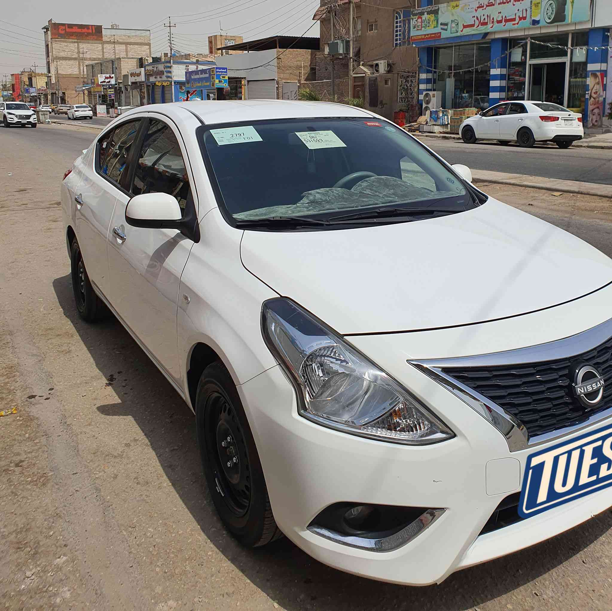 نيسان صني 2024 هندي 🇮🇳
البليته الزركة رقم الشاصي بالجامة الامامية السيارة كفالة عامة 
السعر 
13,050 $
قابل للتفاوض 
للتواصل واتساب او اتصال 
***********
