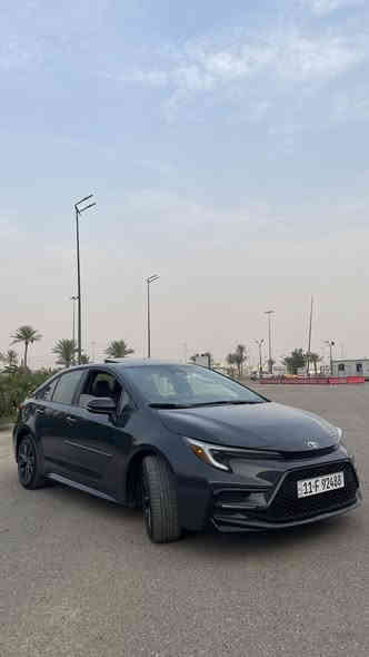 سلام عليكم 
❗️ للبيع فقط ❗️
السيارة دخول جديد اني المستورد تصليح على ايدي شغل مضبوط مال جناي رقم بغداد باسمي  
⭕️ تيوتا كورلا 2024 هايبرد ( بانزين + كهرباء ) Awd 
الفئة se نايت شيد فول لون اسمنتي الجديد و المواصفات : 
بصمة 
فتحة 
شاشة كبيرة 
داخل لونين ابيض واسود  
حساسات 
رادار امامي
رادار جانبي
كامرة تحديد مسار
كروز سرعة 
لايت امامي ليد + عدسة 
شاحن وايرليس
اوتو هولد 
سايد بريك بصمة
كامرة خلفية 
3 وضعيات قيادة 
كار بلي 
اشاير بالمري
 ويل 18 
كشنات مخمل
تخم تاير جديد
البطارية بحالة الوكالة 
الصدر امامي خلفي بحالة الوكالة 
ماشية 30 الف 
⭕️ الحادث : 
باب خلفي وهلال الجاملغ الخلفي 
صبغ الباب ونص الجاملغ 
ايرباك بردة وكشن راجع سستم 
 السعر وصور الحادث تفضل خاص او اتصل 
*********** 
العنوان بغداد - الامين الثانية
