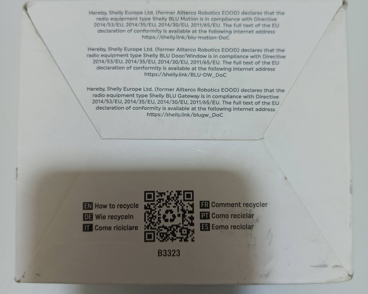 ‏
‏متوفر جهاز Shelly Smart Security Bundle، وهو عبارة عن مجموعة أجهزة أمان ذكية للمنزل تعمل بتقنية البلوتوث. صُممت هذه المجموعة لتقديم حل متكامل لحماية المساحات السكنية ومراقبتها بسهولة عبر تطبيق الهاتف. 
‏محتويات المجموعة
‏تتكون هذه الحزمة عادةً من الأجهزة التالية: 
‏1x Shelly BLU Gateway: يعمل كجسر (Bridge) لتوصيل أجهزة البلوتوث بشبكة الواي فاي وضمان وصول التنبيهات.
‏3x Shelly BLU Motion: مستشعرات حركة لمراقبة أي نشاط داخل المنزل وإعداد مناطق إنذار مخصصة.
‏3x Shelly BLU Door/Window: مستشعرات للأبواب والنوافذ تكتشف الفتح والإغلاق وترسل تنبيهات فورية. 
‏المميزات الرئيسية
‏حماية كاملة: تتيح لك مراقبة الحركة وحالة الأبواب والنوافذ في وقت واحد.
‏تنبيهات فورية: ستتلقى إشعارات مباشرة على هاتفك بمجرد اكتشاف أي نشاط غير معتاد.
‏أتمتة المنزل: يمكن استخدامها لإنشاء سيناريوهات ذكية، مثل تشغيل الأضواء تلقائياً عند فتح الباب.
‏عمر بطارية طويل: تتميز المستشعرات بعمر بطارية يصل إلى 5 سنوات.
‏سهولة التحكم: يتم الإشراف على النظام بالكامل عبر تطبيق Shelly Smart Control المتوفر على أنظمة iOS وأندرويد. 
السعر 25 
يوجد توصيل الى جميع محافظات العراق
@أبرز المعجبين 
‏


**إذا كنت صاحب هذا الإعلان وتريد حذفه لأي سبب، رجاءا أرسل رسالة إلى الدعم الفني**