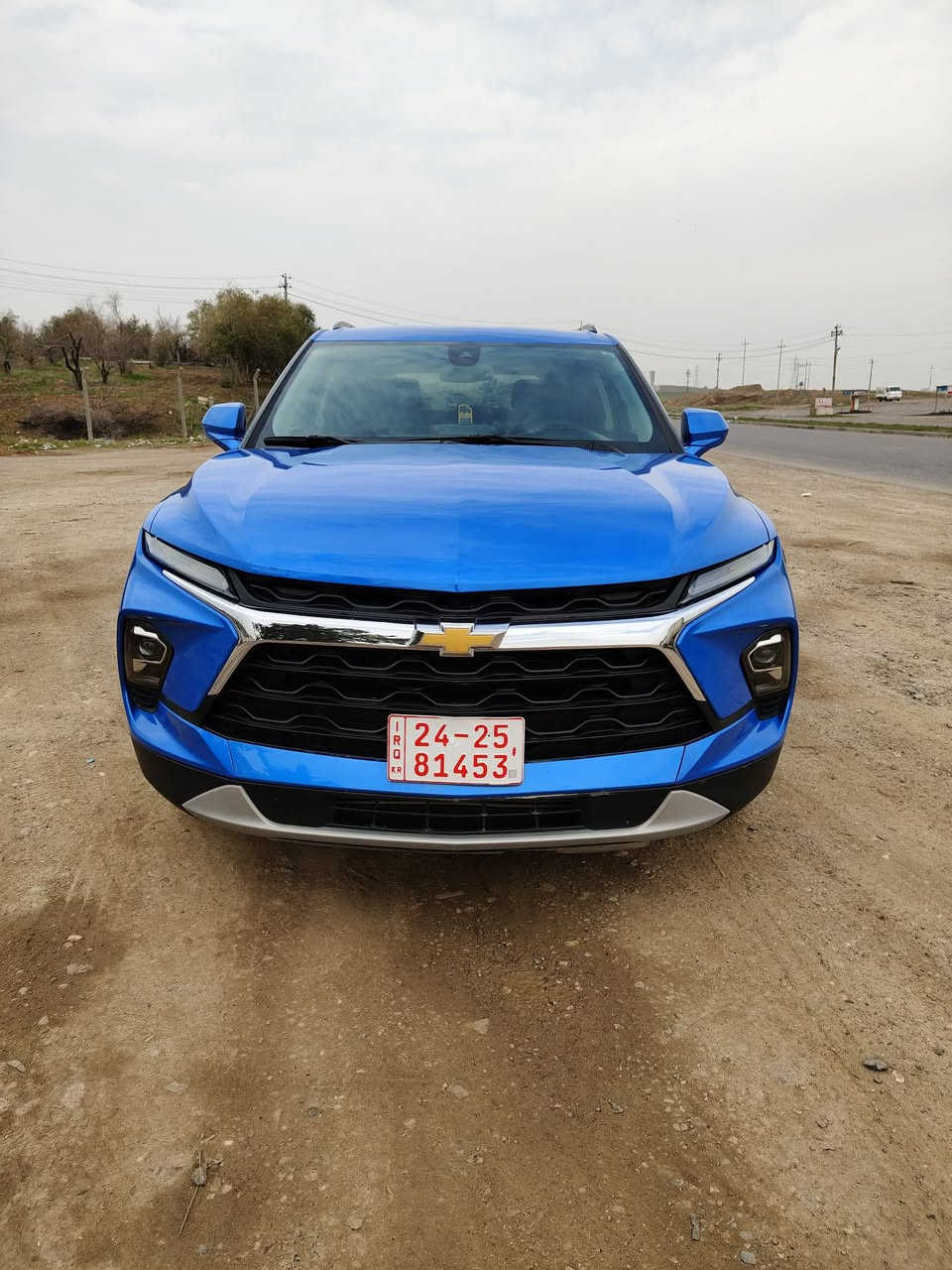 Choverlet Blazer 2024 AWD
ماشيه 23mil
رادار امامي 
بصمة تشغيل +تشغيل عن بعد 
شاشة كبيره الحجم +كار بلي اندرويد اوتو واير ليس 
شحن واير ليس 
كشن تدفئة
هندبريك بصمة 
اوتو هولد
فور ويل
صندوق كهربائي 
حادث السياره قبغ صندوق مبدل باصلي ومصبوغ 
بدون شاصي بدون ايربك 
كاتي ابراهيم خليل باقي 75 يوم عالترقيم
صور الحادث بالمنشور  
  سعر 183 $
مكان السياره موصل اربيل
للاستفسار الا تصال 
‭0770 469 6578‬
