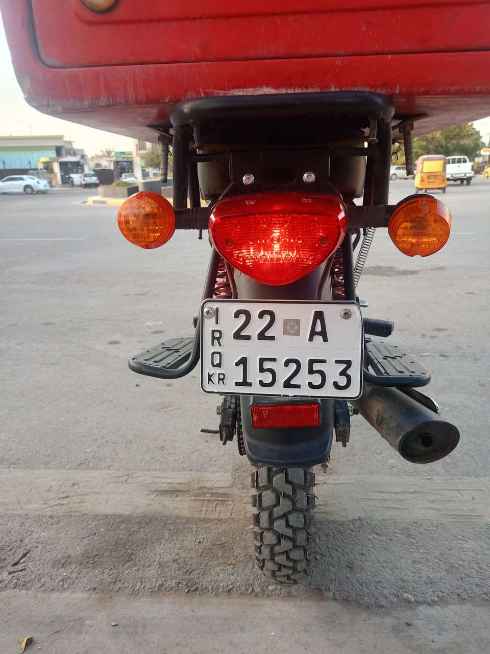 سلام عليكم شباب دراجة دايوان موديل 25 نزلتهة من الشركة بال26 شهر ال1 مكينة 200 دراجة خير من الله ماشية 6000 رقم اربيل بأسمي وكالة وتحويل تاير خلفي جبلي عدادات الكتروني السعر 2400 وبيهة مجال مكاني ديالى بعقوبة
***********
