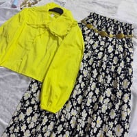 اوتفت صيفي • قميص S-M-L-XL • تنوره ١٠٠سم