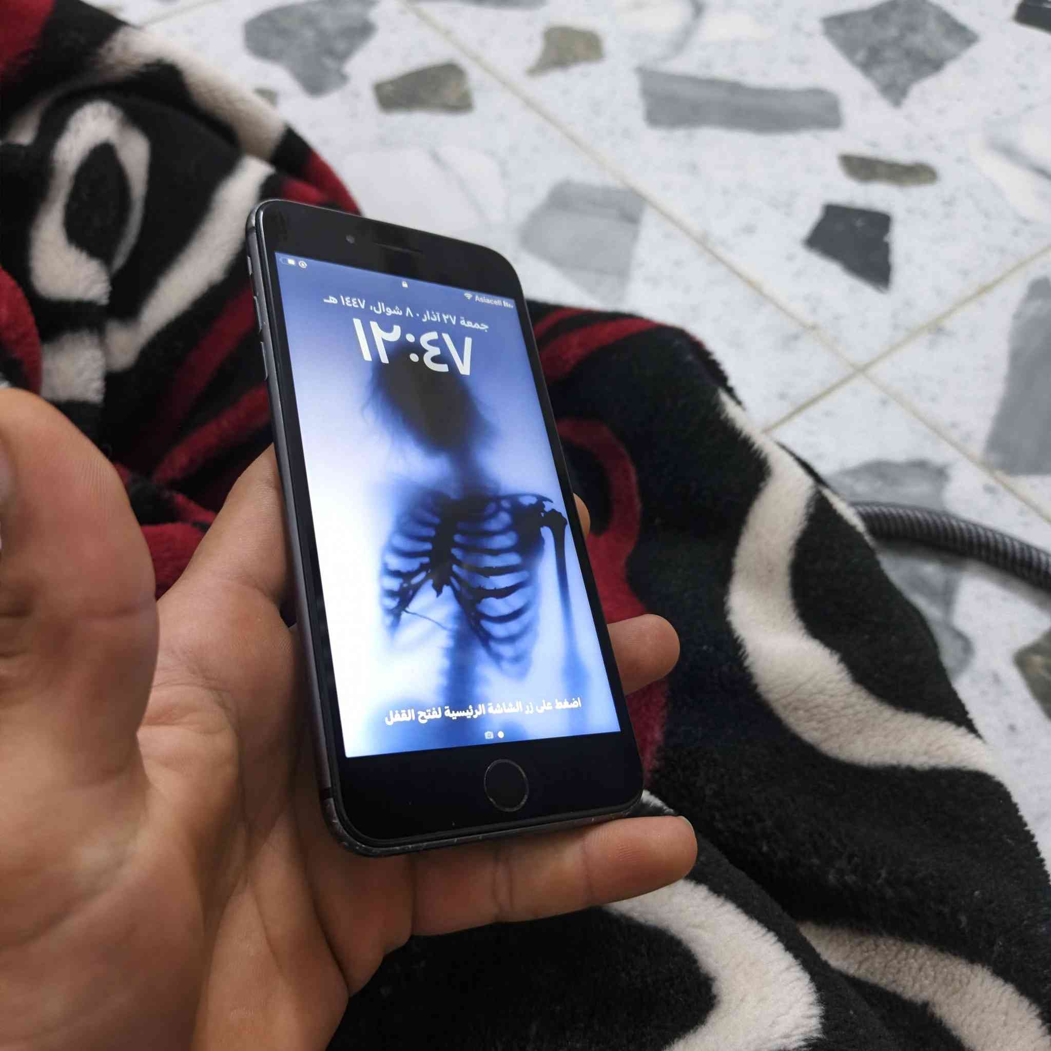 السعر : 90 الف
الذاكرة : 64GB

البطارية 74 (خدمة، غير مستبدل )

الجهاز شغال بالكامل بدون أي خلل

البصمة شغالة طبيعي

تك

سیم شغال طبيمي

الكامرات شغالات وتصويرهم حيل حلوا

الهزازات شغالات طبيعي

ملاحظة :

مستبدل شاشة أصلي فقط

الموقع موصل - الايمن

التواصل خاص أو اتصال مباشر ***********
