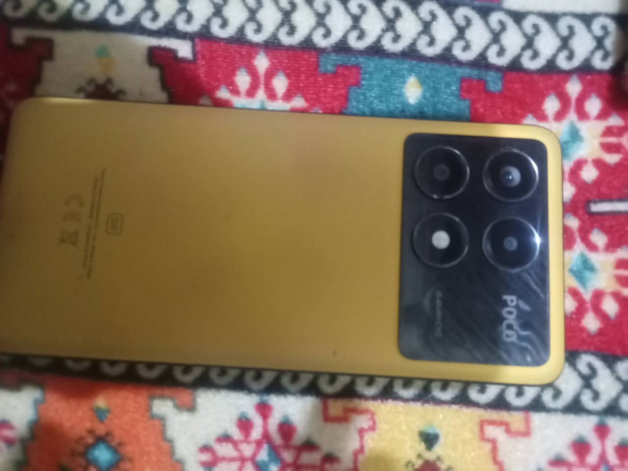 السلام عليكم بوكو x6 bro نضيف كلش وما مستخدم هواي سعرة 300
مكاني بغداد الرصافة *********** واتساب ماسنجر
