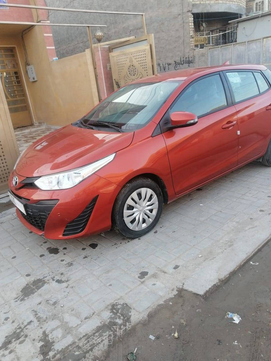 للبيع تيوتا يارس موديل ٢٠١٩ لون مشمشي جديدة بمعنى الكلمة ماشية ٦ ألف كيلو مضمومة وصيانة بالشركة مبدل دهن ٦ مرات ومكتوب بالكتيب الصيانه للسيارة كشر نظيف مكفوله محرك وكير وكشر بدون صبغ ولا تبديل ولا بارد محرك ١٥٠٠ تخم تاير جديد مال الشركة ياباني والسبير مانازل والكتابة عليه مامستعمل، شاشة وكامرة خلفيه وكامرة امامية عمل  لتسجيل الحوادث والطريق حساسات أمامي وخلفي مري نطوي وتفتح بدكمة الجام كهرباء وجامة السايق اوتوماتك مساحات أمامي خلفي لأنها تعتبر عالية سيارة نظيفة وماكو اختها والي يدور نظيف واخت الزيرو لا فوتها
مكانها بغداد ***********
