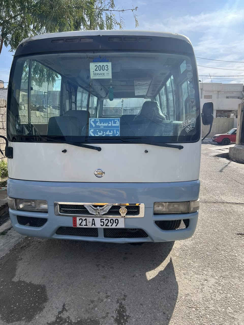 کۆستەر نیسان٢٠٠٣مەکینە بیلادی گاز مەکینە گێر ئاکسل هەمووی بەشەرت سعر ١٣٠ و مەجال ..
***********
شوێن کەرکوک
