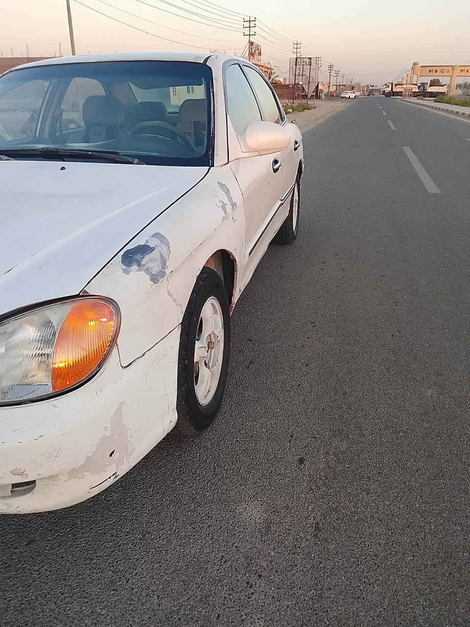 ناتا       موديل 2000رقم بغداد نكليزي بسمي مكاني بابل السياره 
جاهزه على اخر حبايه كير شد جديد 
عينه أو صينيه مشط جديد سلف جديد 
تخم تاير كهربائيات من الداعمي للدعامي شغاله بيه درايم شفت يطكطك 
فقط السياره ترايه للبصره السعر 33اوبيه مجال هزه جديده السنويه لل 29
***********
هاذه واتساب  *********** العنوان بابل
