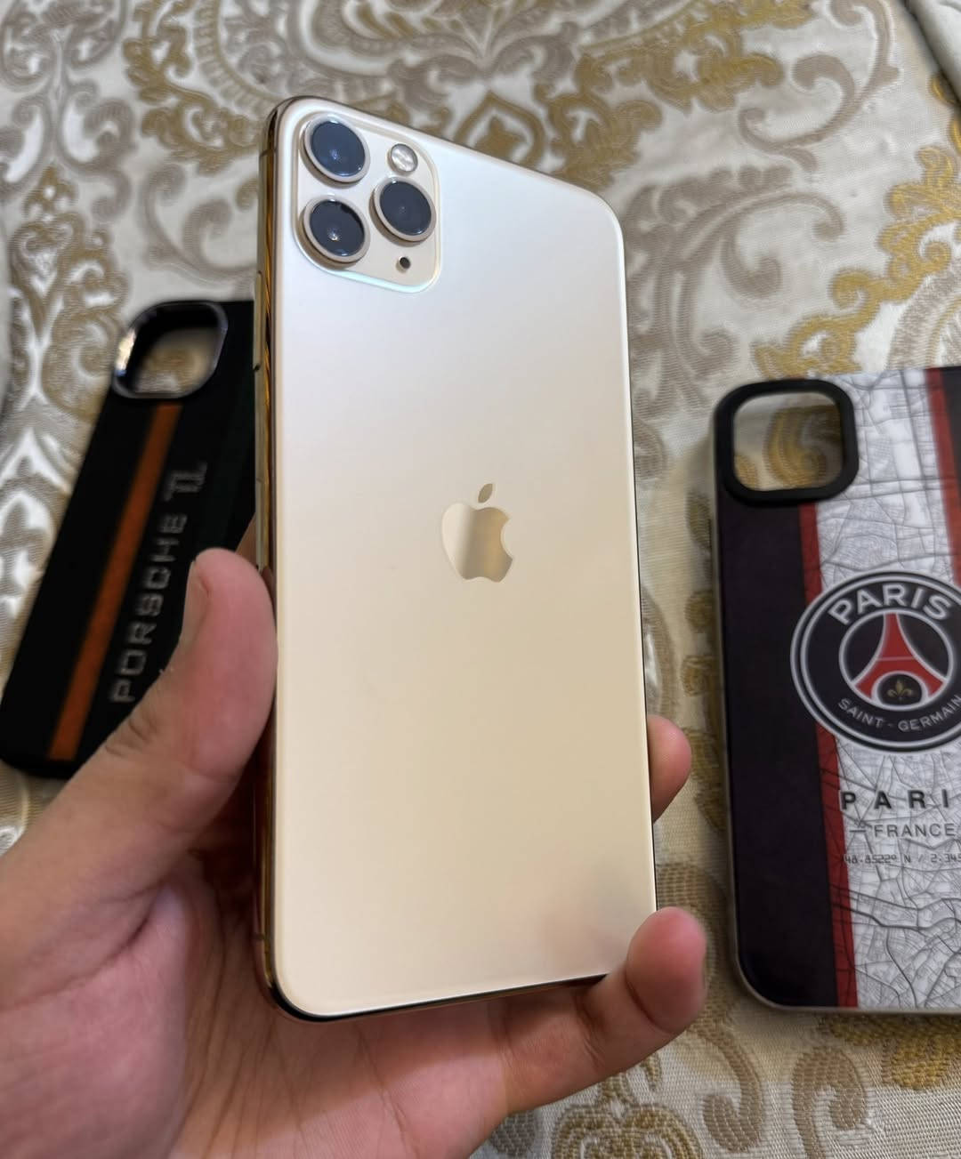 11 برو ماكس ..شرق اوسط
جهاز جديد كلش شخط مابي كفالة ع وضع البلاد شرط وتر بروف ما مفتوح نهائياً 

نموذج M..  ذاكرة 256

بطارية 74% بلاديه متصرف نهائياً 

مكانب نجف حي السلام 

السعر 320 وبي مجال 

***********
