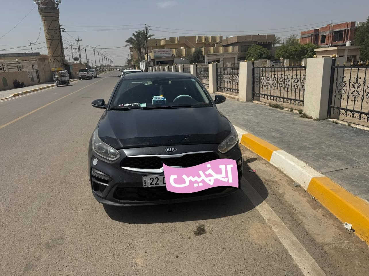 كيا فورتي ٢٠١٩ للبيع
وارد امريكي مكينه دوش ٢٠٠٠ گير at المرغوب 
مواصفات مانع اصطدام توقف ذاتي 
تحكم جهتين 
تدفئه كشنات 
٣ انضمه قياده 
كروس سرعه 
مانع تزلق 
تحديد مسار 
شاشه اعطال 
رقم اربيل انكليزي بسمي سنويه لل ٢٠٣١
هزه جديده 
السونار مرفق مع الصور 
العنوان ديالى بعقوبه كنعان 
السعر ١٢٨ و بيهه مجال 
*********** 
***********
