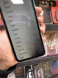 ايفون ١١ عادي الذاكرة ١٢٨  البطارية ٧٤  مبدل شاشة اصلية  فيس اي دي شغا...