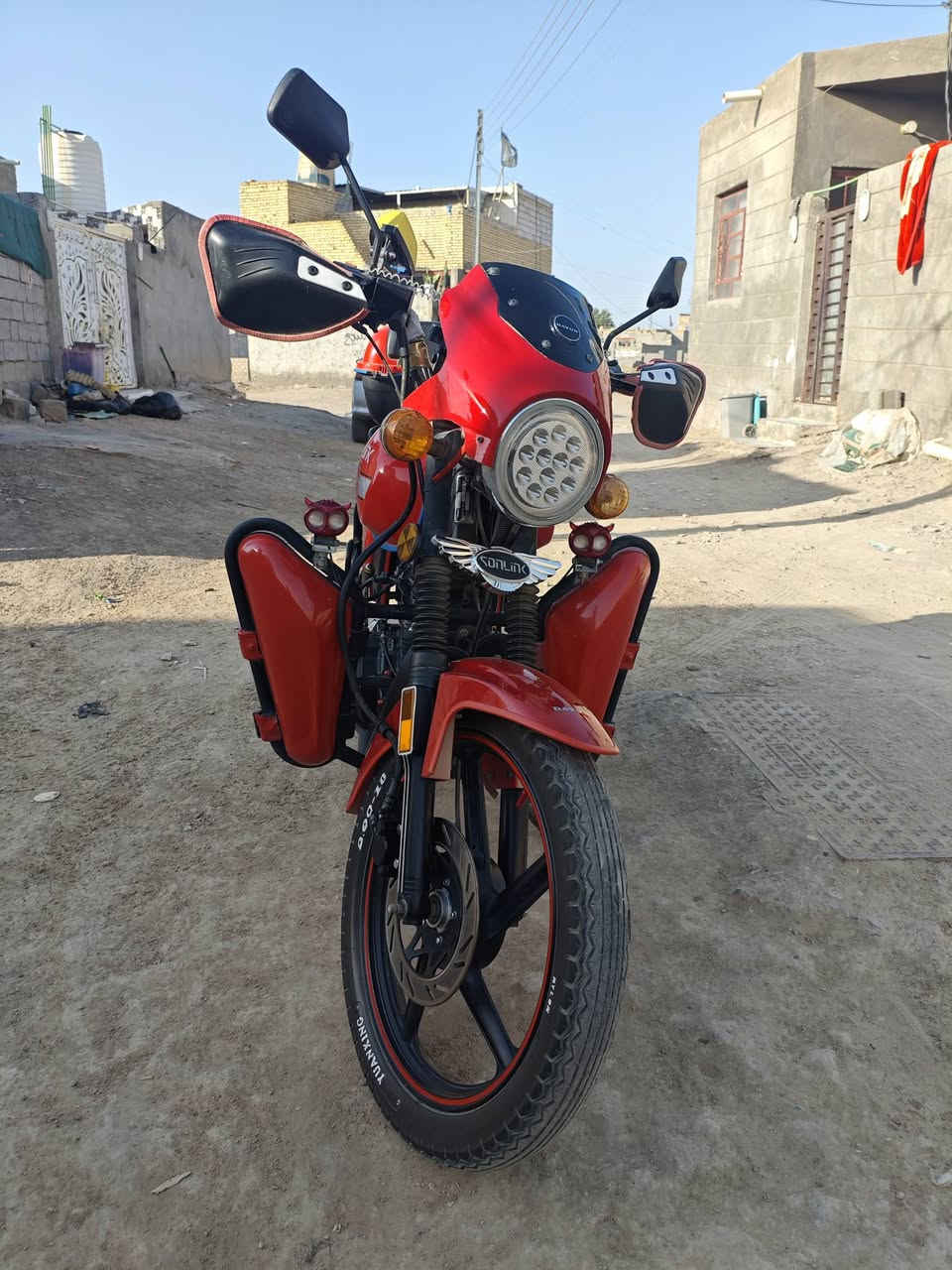 دراجه شاينك محرك 200cc
موديل 2023 أوراق اصولي 
دراجه كفاله عامه كهربائيات محرك 
الدراجه مامتعوبه شرط النظافه
سعر مليون و900 مكاني شطره
هاذا رقمي ‏‪***********‬‏

