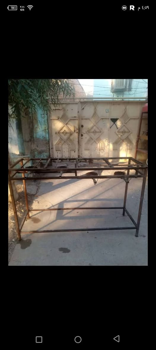 متاح اغراض
 مبرده المنيوم حجم 3 ونص بس البوب مالته حديد السعر 100 الف
طباخ 4 اعيون مال اعراس السعر 40 الف
مكينه خياطه اصليه وثقيله يرادله اشوي تنظيف السعر 100 الف 
سنك انضيف بدون ميز السعر 15 الف
مبرده المنيوم حجم 2 ونص بس يرادله ترتيب بدون بوب و بدون ماطور 
فرن بدون اصواني السعر 15 الف مكاني هيت


**إذا كنت صاحب هذا الإعلان وتريد حذفه لأي سبب، رجاءا أرسل رسالة إلى الدعم الفني**