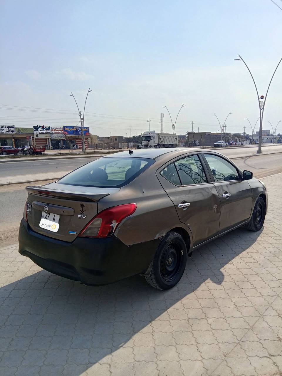 سلام عليكم نيسان فيرسا موديل 16 فول مكينه وكير بلجيس
حداديه خلفيه اماميه كارتون 💯 

تحكم جام خلفي امامي 💯 

تخم تاير جديد 

صطابات اماميه جدد 

دواخل بلكارتون نضيفه جدأ السياره 

 كارتون السياره مال جناي 

تبريد ثلج +تدفئه تخبل 

سعر 75وبيها مجال للطيبين مكاني البصره 

سنويه لل 28 مشروع وطني 

رقمي ***********
