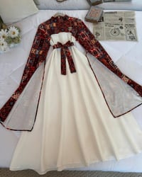 فستان دبل كلوش • مقاسات ٣٨-٤٨ • قطع أخيرة