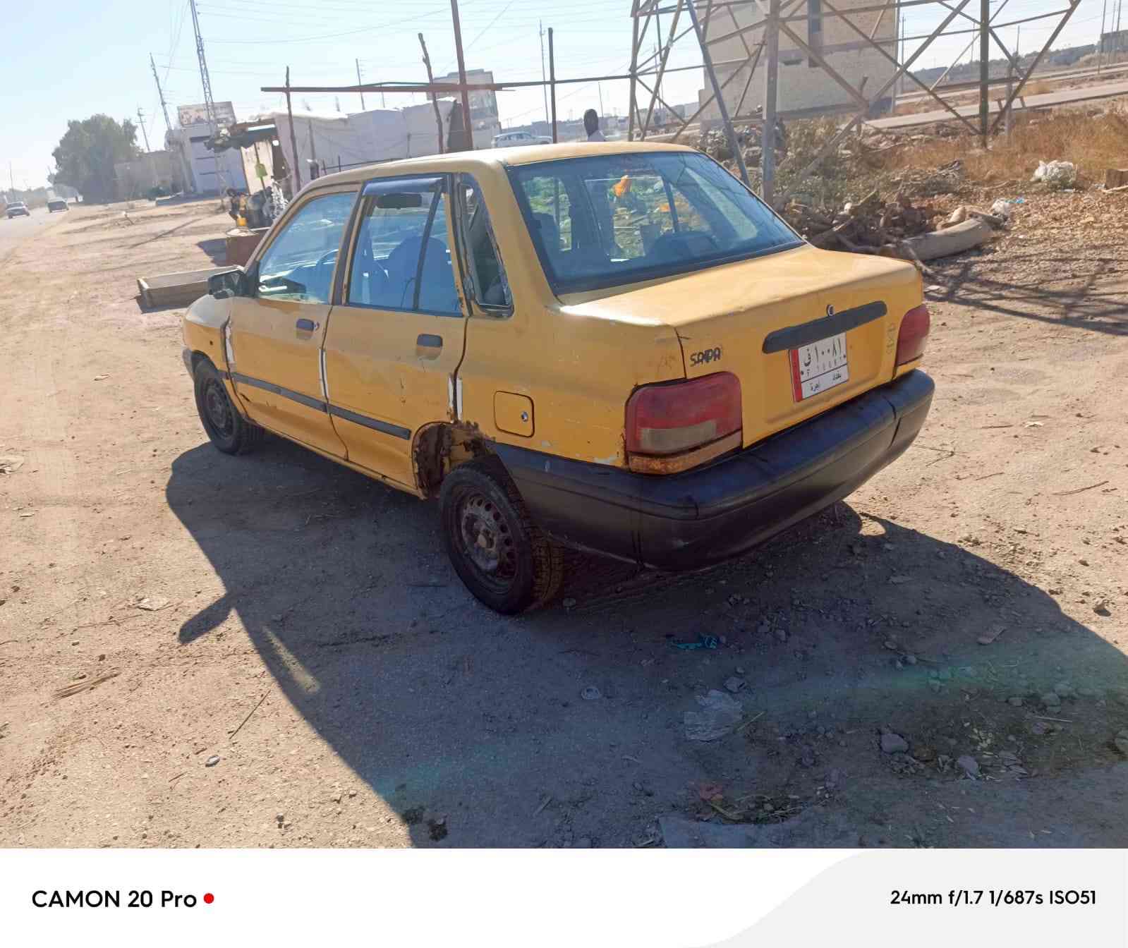 سايبه موديل 11 جير محرك بالكرتون تخم تاير جديد شويه بيها خياسات ب 12 وبيها مجال***********
