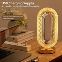 إضاءة LED • لمسي ٣مستويات • قاعدة ذهبية