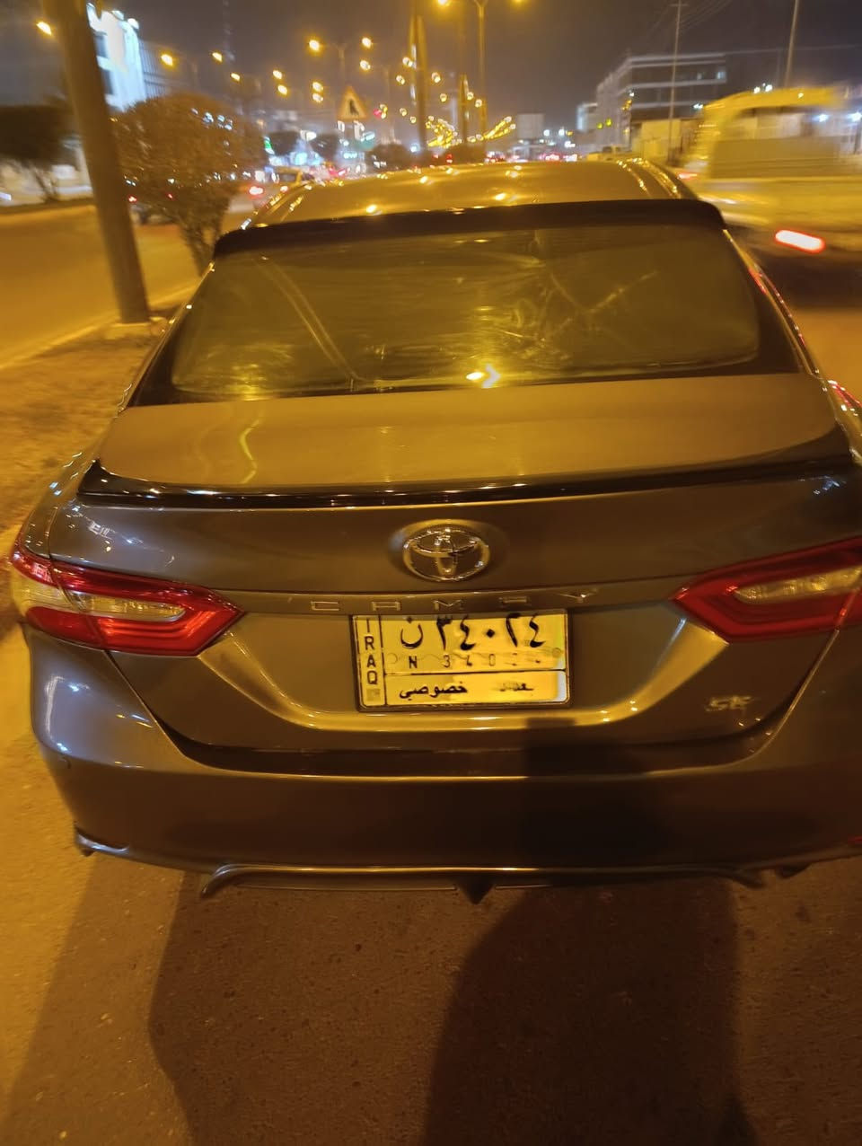كامري 2018 أمريكي للبيع !
فول ماعده تنته 
بصمه كشانه كهربائيه وجلد رادارات 
صدر امامي خلفي تخم تاير كله جديد ادامه كامله 
رقم بغداد باسمي تحويل ثاني يوم 
نصبتها كلش حلوه وأحله من الصور 
فئت الSE
صور الضرر موجود بل منشور سونار 

السعر 155 وبيه مجال 
للاستفسار ***********
***********
