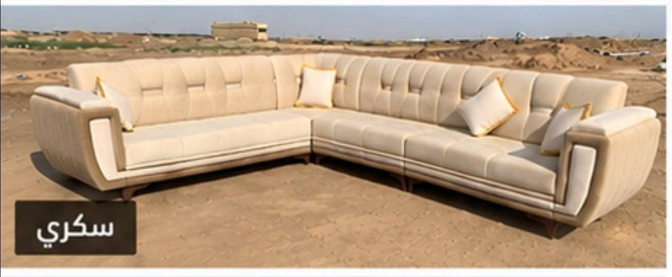 جديدنا الحصري.. موديل النفاضة الفاخر ✨
أجمل ديوان قنفات (شغل عراقي بموديل تركي راقي) يجمع بين المتانة والأناقة.
​🛋️ تفاصيل ومكونات السيت:
​قنفتين ثلاثي + قنفة ثنائي + زاوية + كرسي مفرد.
​سيت كوشات (عدد 4) هدية مع الطقم.
​🧵 المواصفات والجودة:
​القماش: متوفر بقماش القديفة الفاخر وقماش الخاولي المميز.
​الهيكل والراحة: خشب چام روسي أصلي، إسفنج درجة أولى مميز (مقعد بلوك)، وأرجل نيكل ذهبي.
​القياسات: المقعد ثابت (العرض الكامل 75 سم). يتوفر تفصيل من 5 مقاعد فما فوق حسب اختياركِ.
​متوفر أيضاً طبلة جانبية راقية (قياس 40*40).
​🚚 التوصيل:
​متوفر خدمة توصيل سريع لجميع المحافضات 
​📥 للحجز أو الاستفسار، يرجى مراسلة الخاص.


**إذا كنت صاحب هذا الإعلان وتريد حذفه لأي سبب، رجاءا أرسل رسالة إلى الدعم الفني**