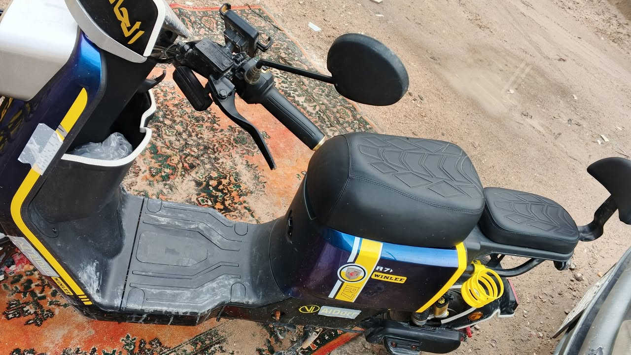 ار 7للبيع دراجه كفاله كلشي شغال بيها مديل 2026 الدراجه علا ايدي 5بطاريات دبل حجم 32 سعرها 550او بيها مجال مكاني ابي الخصيب مهيجران شارع احسينيت داوود العاشور ***********
