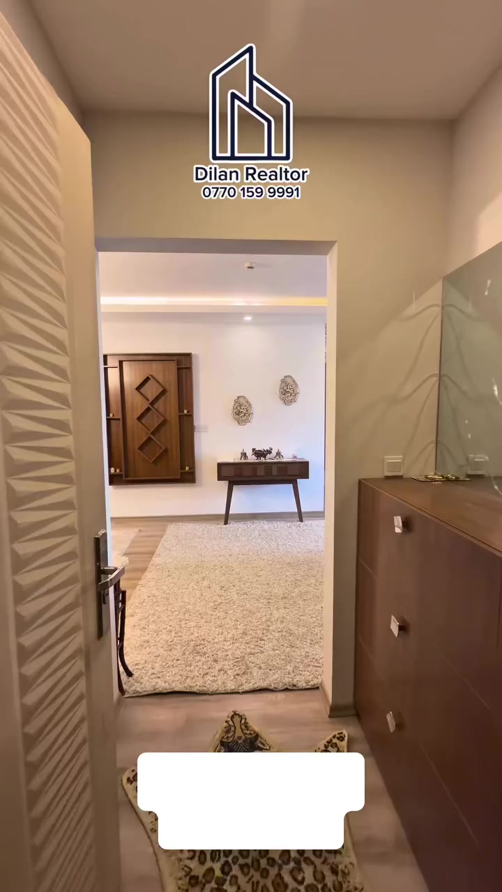 Code 20
🔹شووقە بۆ فرۆشتن
📍بەرزایەکانی قەیوان
ڕووبەری : [ ١٣٦ مەتر ]
ڕووی : سلێمانی
نهۆم : 8

🔺شووقەکە پێک هاتووە لە :
هۆڵ و میوانێکی کراوە - مەتبەخ - مەشتەمەلاتی عام - ٣ نوستن یەکێکیان ماستەرە.
🔺شوقەکە بە کامل ئەساسی ناو ماڵەوە دەفرۆشرێت بەکار ناهاتوون.

🔺بۆ زانیاری زیاتر  پەیوەندیمان پێوە بکەن بە ☎️:
***********
🔹تۆی بەڕێزیش گەر موڵکت هەیە دەتەوێت بیفرۆشیت
‏‎یان دەتەوێت بەکرێی بدەیت دەتوانیت زانیاریەکانمان بۆ بنێریت

#کڕین و فرۆشتن #عەقارات #سلێمانی #ڤێلا #خانوو #شوقە #بینای تیجاری
