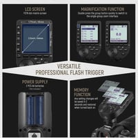 NEEWER QPRO • TTL لاسلكي • كانون/نيكون/سوني/فوجي