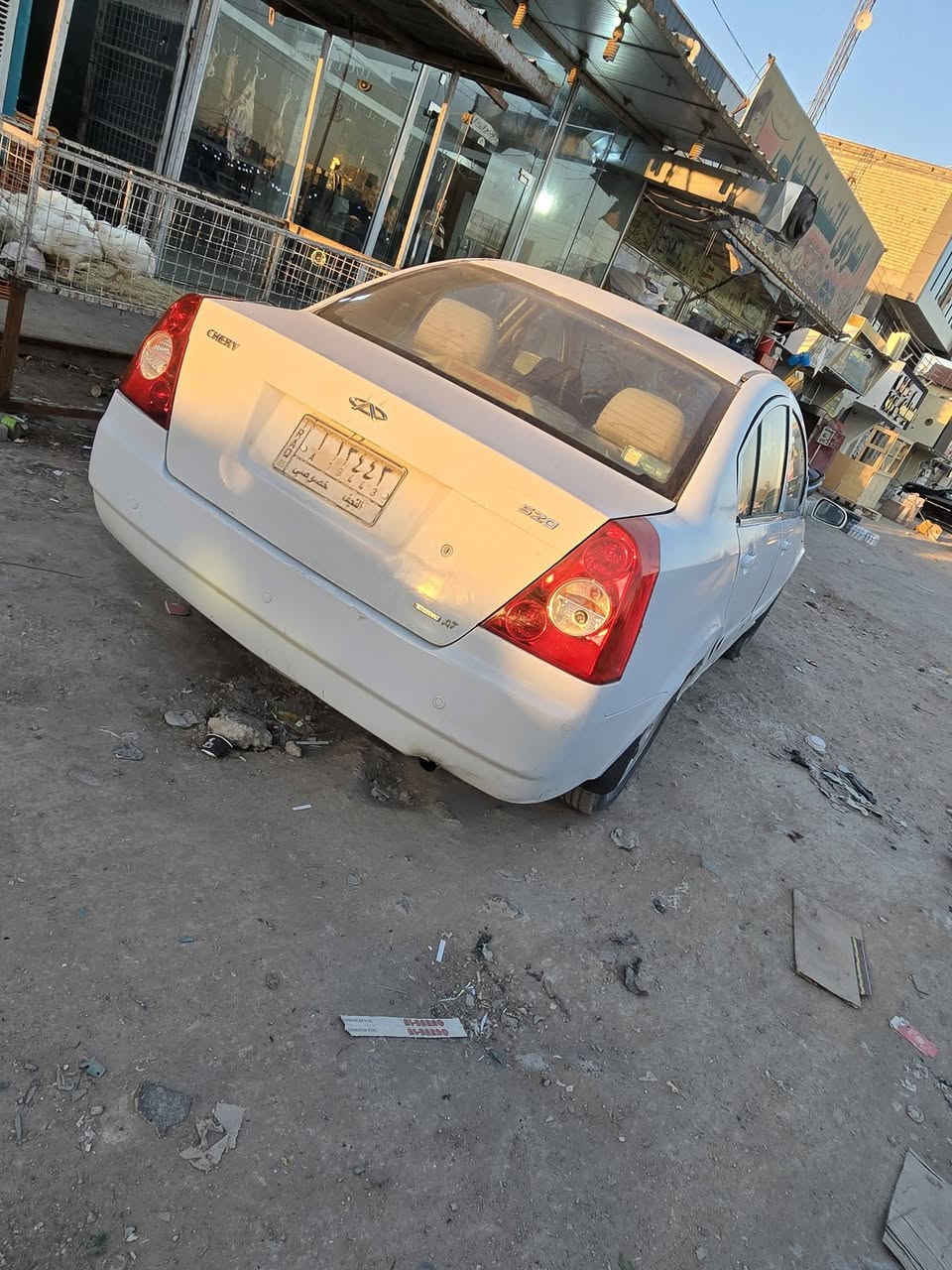 سلام عليكم سياره البيع 
نوع السياره : شيري
الاستفسار : ***********
