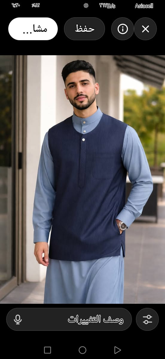 دشداشه ويلك 30 الف
العنوان سامراء سوق الضباط الكبير المسكف ***********
