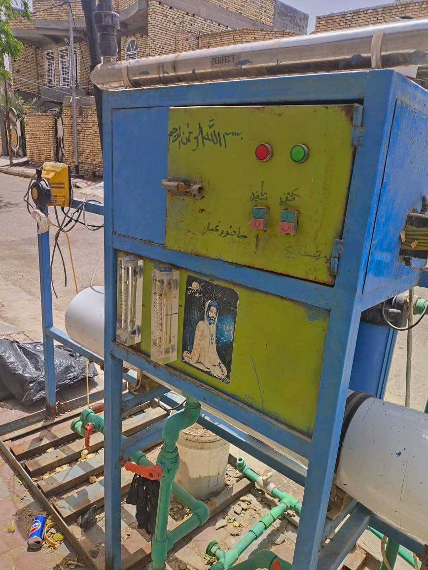 ياالله محطه واحد متر تحتاج فقط ترتيب كامله
مكمله 
ماطور عامودي يطالي بنتاكس 
ماطور طرحي يطالي بنتاكس 2ونص احصان
فزلات عدد 2حجم 14
محطه تحتاج صيانه بسيطه السعر مليون 
وبيه مجال لشراي مكاني واسط وعدي توصيل حسب الاتفاق 
***********

