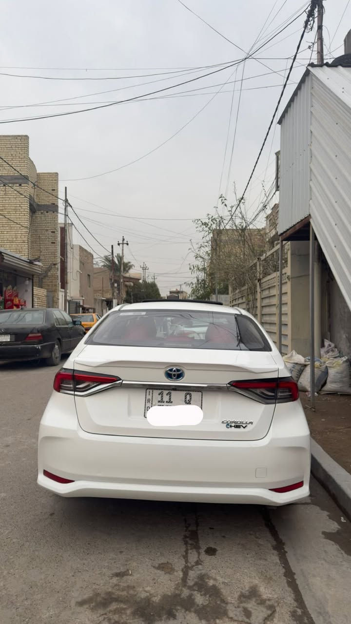 السلام عليكم
كورلا هايبرد 2024 شكل الخليجي  علامه زركه فول للاخير  ماشيه 20 الف رقم بغداد الإنكليزي   

فتحة سقف

السياره كفاله عامه 

رادار 

تحذير عند خروج عن المسار 

مثبت سرعة 

اكواب حار بارد 

قيادة ذاتية 

بريك ذاتي عند حاجة 

وضعيات قيادة 3

زر EV 

اوتو هولد 

هند بريك ذكي بصمة 

 فول تحكمات ستيرن 

شاشة كبيرة كار بلي +حاكية 

ويل كب تيوتا 

بك لايت لد اضواء زينون +كشافات زينون 

شاشة عدادات دجتل 

اشاير مري 

تبريد قطعتين ثلج ❄️ 

منافذ طاقة بل خلف  وبل امام 

زر اوتو لايت عالي 

اربع جام اوتو 

داخل جلد بلادي احمر

أناره داخلية لد 

دخول ذكي بدون مفتاح 

ترحيب عند اقتراب السعر 147 وبيه مجال بسيط 

مكاني السيدية

بيهة رصعة بجاملغ الخلفي 

***********
