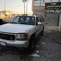 سياره جمسي ٢٠٠٢ للبيع تبريد شغال عايزه اشوي ترتيب سنويه ضايعه وبيها كت...