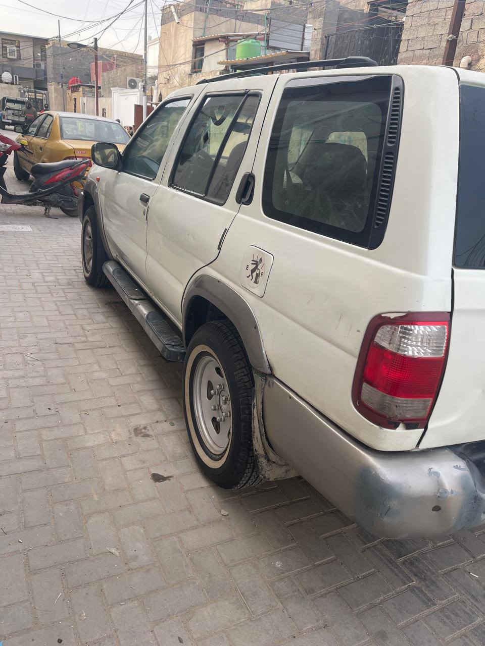 سلام عليكم نيسان باتفندر موديل ٢٠٠٣ سياره باسم ابني متوفي.كامله ما عايزه برغي للبيع السعر 55او مراوس بكيه حمل  ***********
