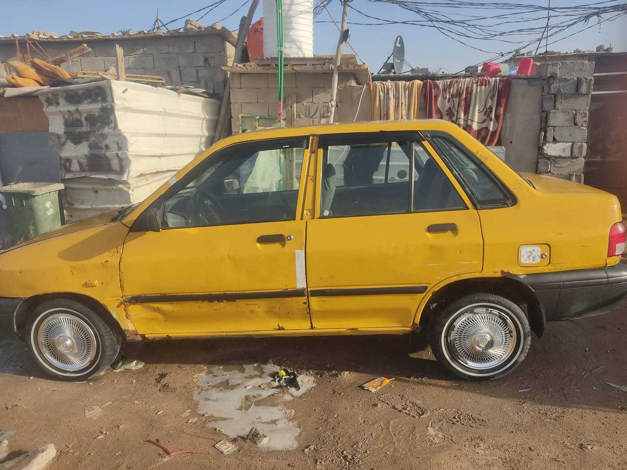 سايبه موديل 12 مصفره رقم انكليزي سياره نضيفه سياره عوزه بوربرن مال كلج مكينه كير مكفول سعر 22 بيه مجال عنوان كربلا ***********
