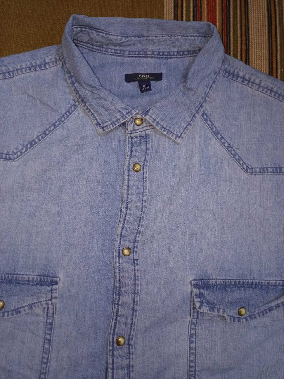 ميص نص ردن قماش كابوي 
نظافة ١٠٠٪ قياس خاص 4XL 
توصيل لكل محافظات العراق


**إذا كنت صاحب هذا الإعلان وتريد حذفه لأي سبب، رجاءا أرسل رسالة إلى الدعم الفني**