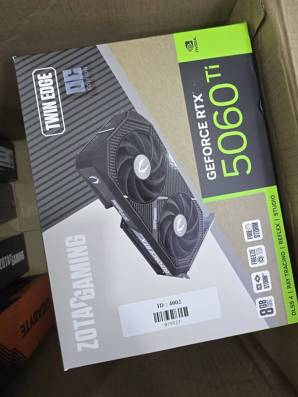 مرحبا قطع جديد للبيع
بس جديد مستخدم ماعندي نهائياً
Rtx 5060 asus dual  السعر 540 الف 
Rtx 5060 msi shadow السعر 535 الف 
Rtx 5060 ti zotac السعر 600 الف 
Rtx 5070 gaming oc. السعر مليون و 100 الف 
I5 14400f السعر 240 الف 
I5 14600kf السعر 350 الف 
Wd 4t blue السعر 400 الف 
Wd 2t green  السعر 290 الف 
R7 5800x box السعر 275 الف 
فان ابيض قطعة 7 الاف 
مبرد le 720 wh السعر 85 الف 
مبرد mass السعر 18 الف


**إذا كنت صاحب هذا الإعلان وتريد حذفه لأي سبب، رجاءا أرسل رسالة إلى الدعم الفني**