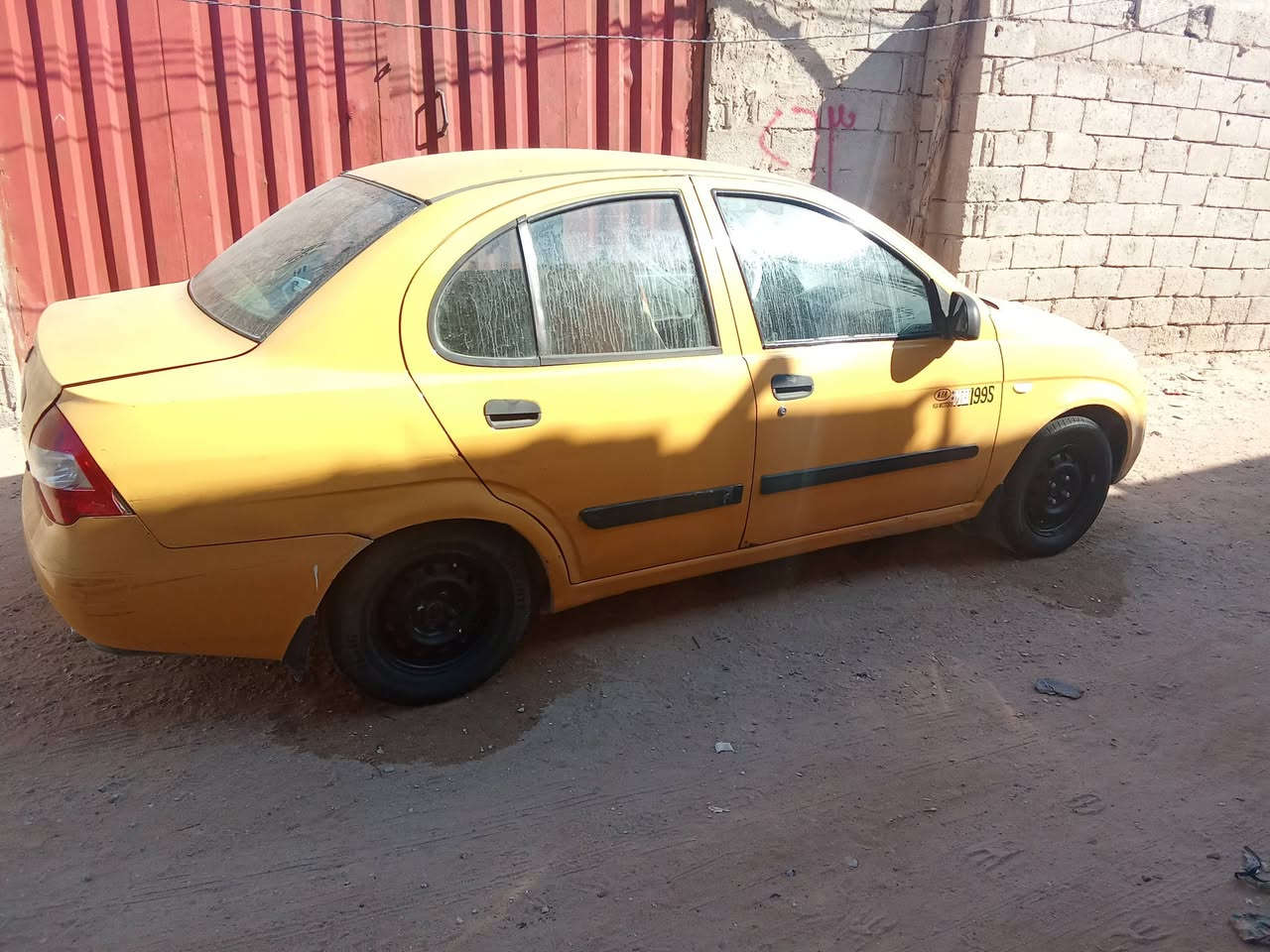 سلام عليكم طيبه موديل 14سياره تخم تاير جديد سياره حلو ***********
