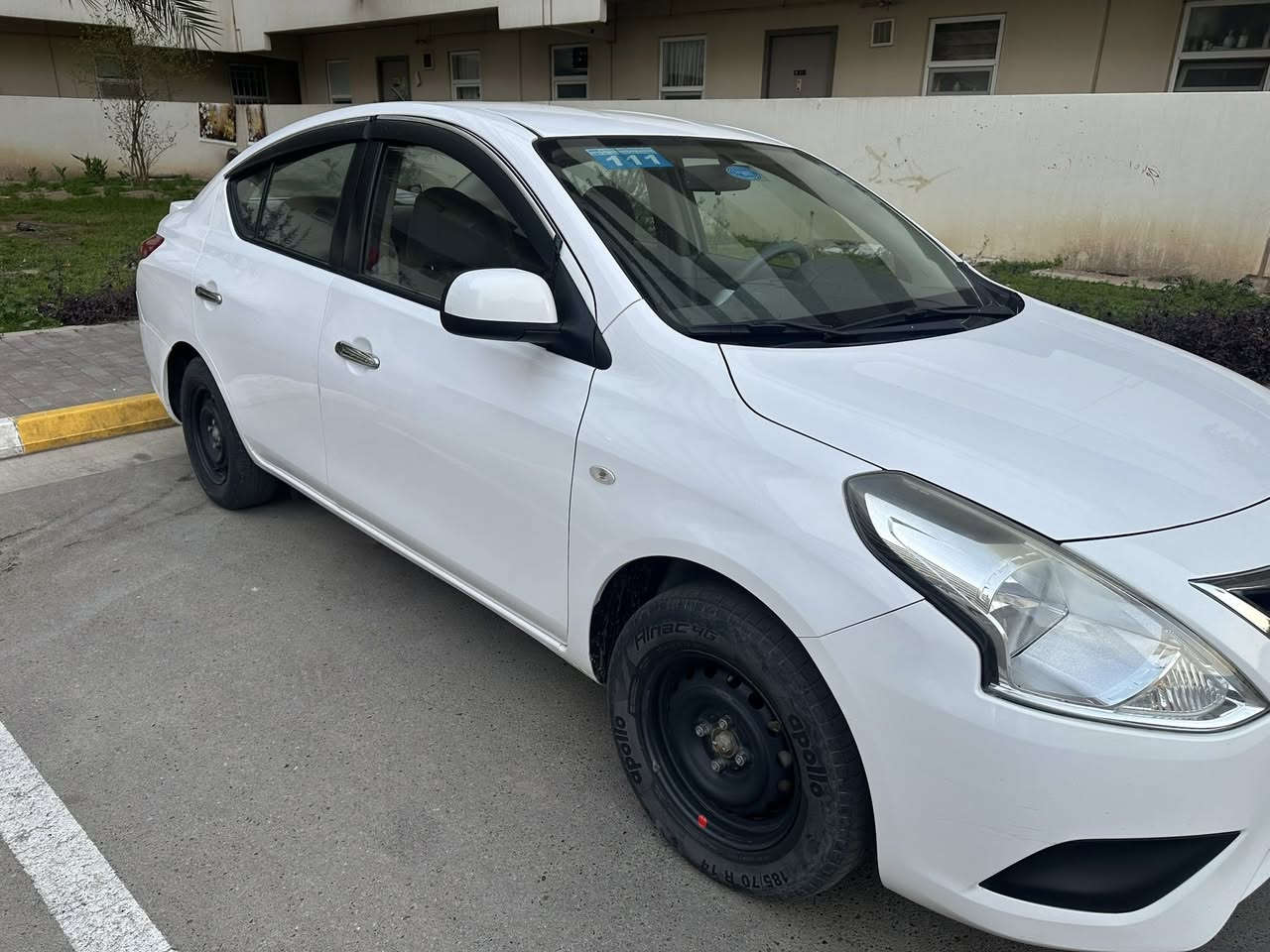 سلام عليكم
نيسان صني هندي بليته زرگه موديل 2020 رقم أربيل دولي بأسمي  ماشيه 115  كير ومكينة وتبريد مكفول وبيها طخه بخشم الجاملغ اليسرى سعرها ١٠٥ مكاني بسماية رقمي ***********
